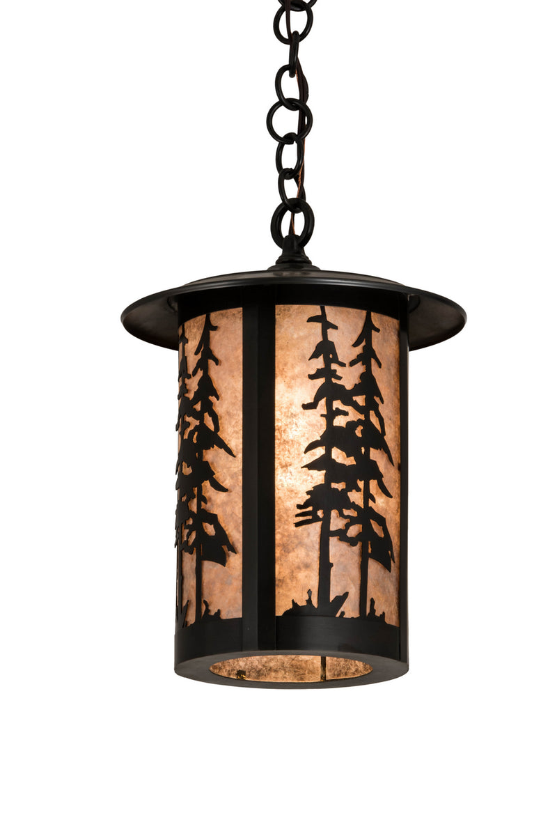 Meyda Tiffany 181649 One Light Pendant, Craftsman Brown