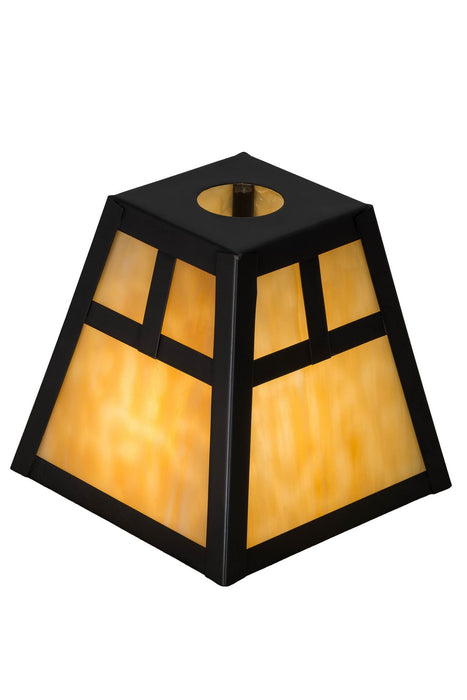 Meyda Tiffany 181757 Shade, Craftsman Brown