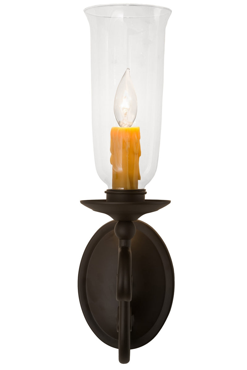 Meyda Tiffany 181810 One Light Wall Sconce, Oil Rubbed Bronze