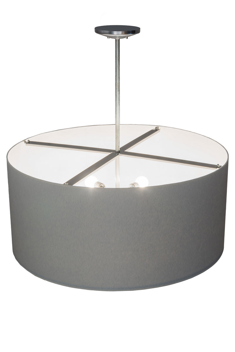 Meyda Tiffany 181959 Six Light Pendant, Extreme Chrome