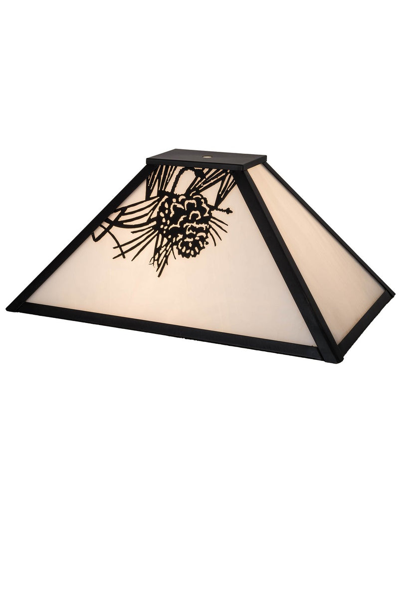 Meyda Tiffany 182010 Shade, Craftsman Brown
