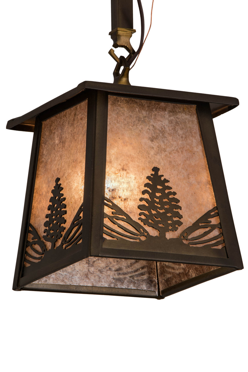 Meyda Tiffany 182068 One Light Mini Pendant, Antique Copper