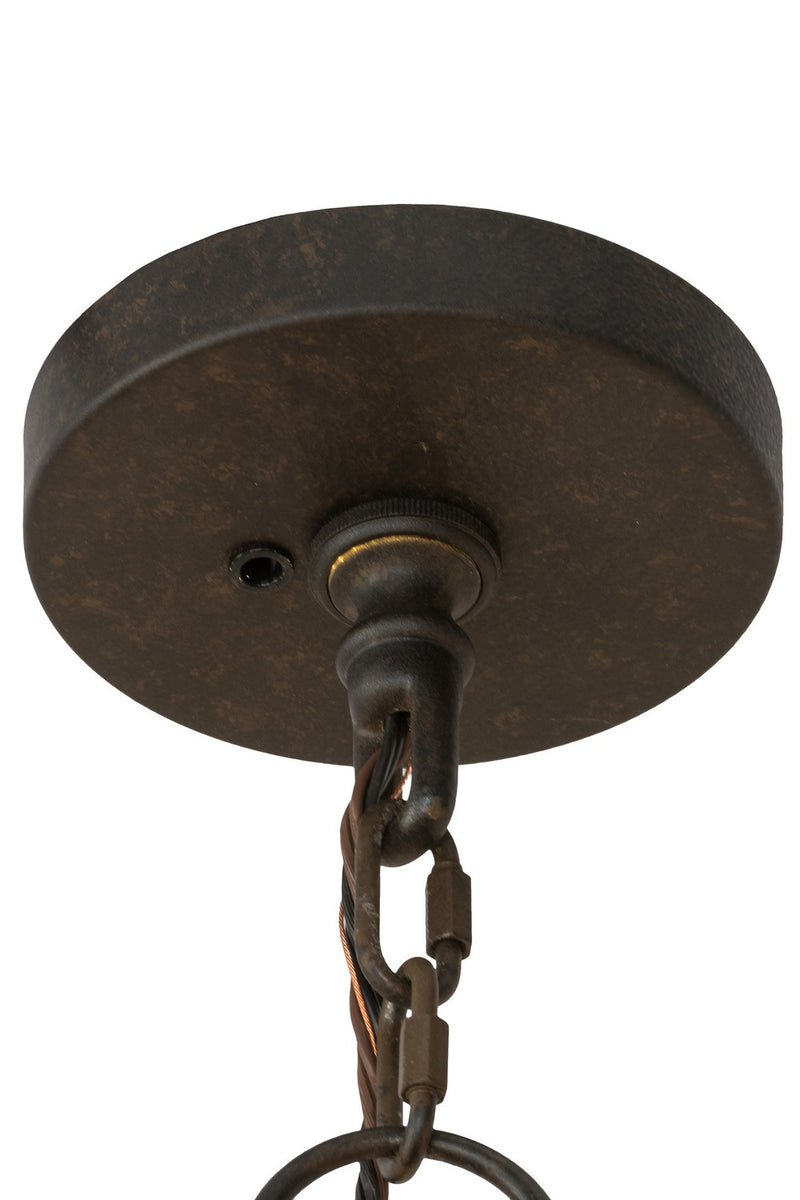 Meyda Tiffany 182230 16 Light Chandelier, Chestnut
