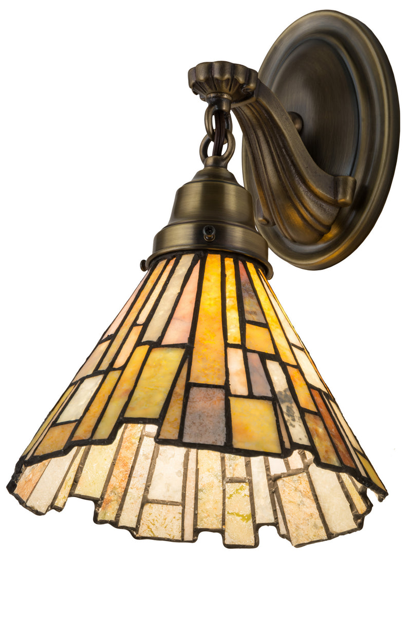 Meyda Tiffany 182947 One Light Wall Sconce, Antique