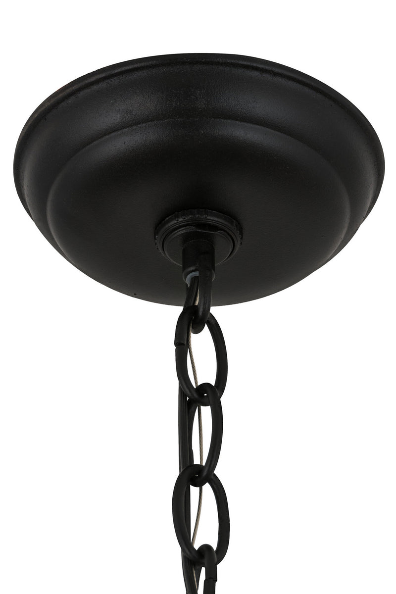 Meyda Tiffany 183017 Two Light Pendant, Textured Black