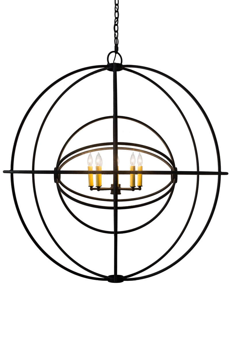 Meyda Tiffany 183063 Eight Light Chandelier, Midnight