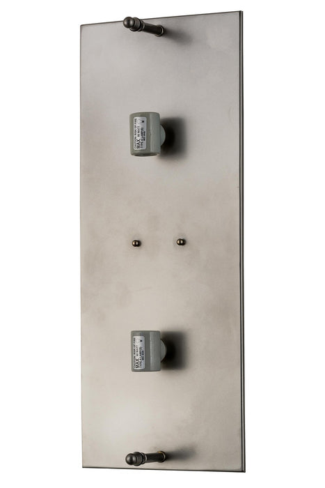 Meyda Tiffany 183127 Four Light Wall Sconce, Nickel