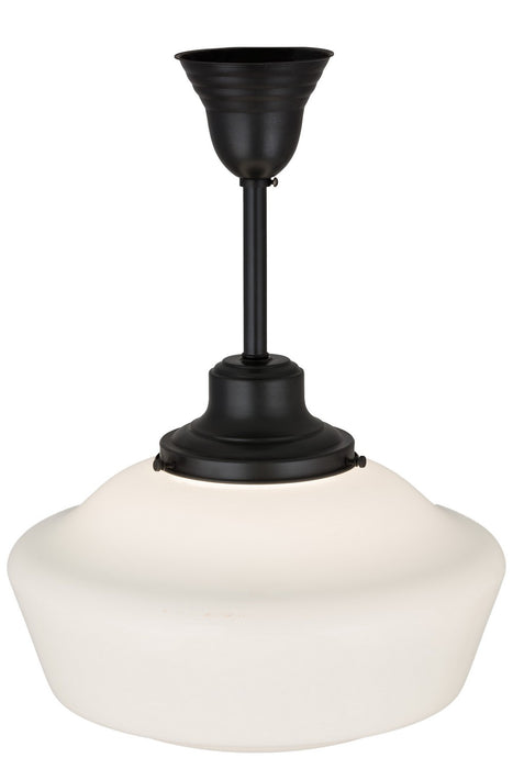 Meyda Tiffany 184047 One Light Pendant, Craftsman Brown