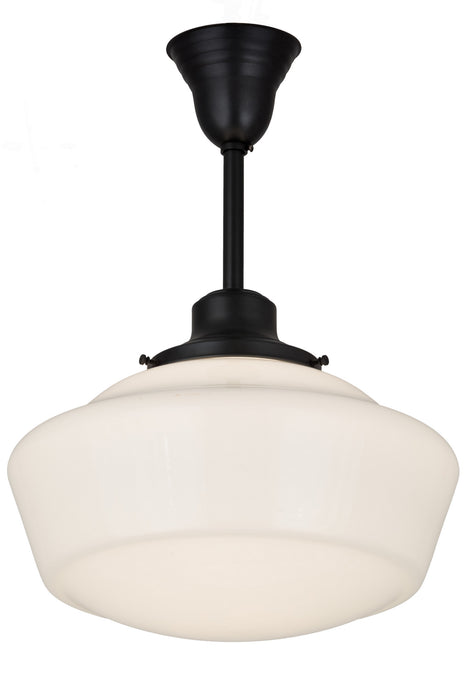 Meyda Tiffany 184047 One Light Pendant, Craftsman Brown