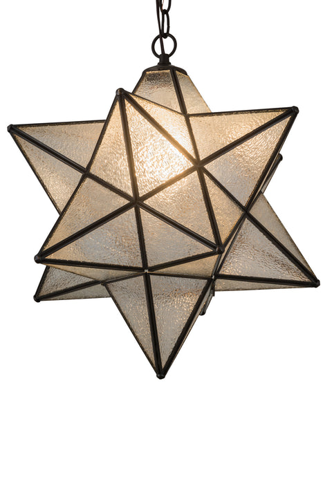 Meyda Tiffany 184049 One Light Pendant, Oil Rubbed Bronze