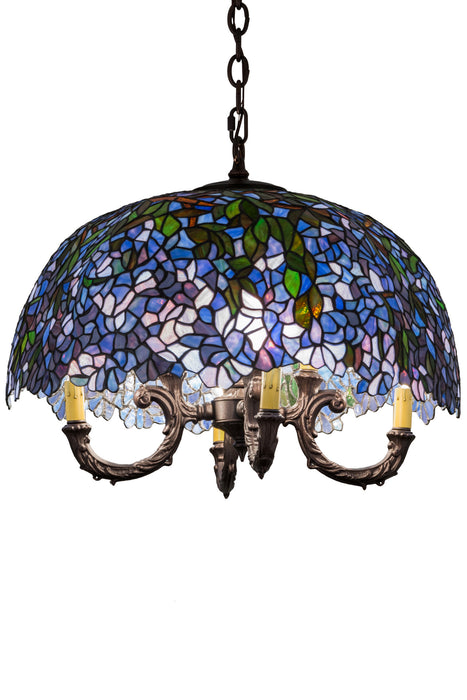 Meyda Tiffany 184083 Eight Light Pendant, Mahogany Bronze