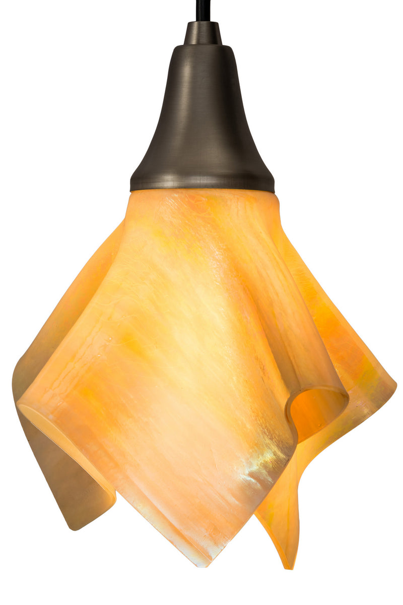 Meyda Tiffany 184290 One Light Pendant, Nickel