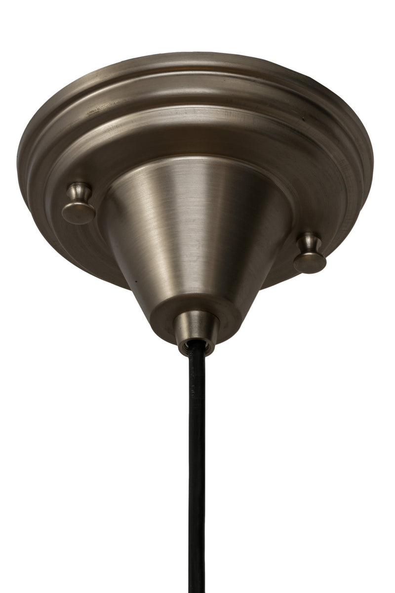 Meyda Tiffany 184290 One Light Pendant, Nickel