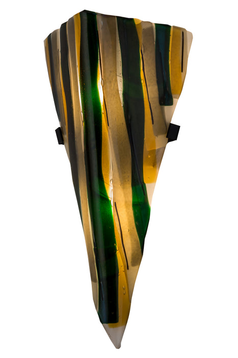 Meyda Tiffany 184392 Two Light Wall Sconce, Copper Vein