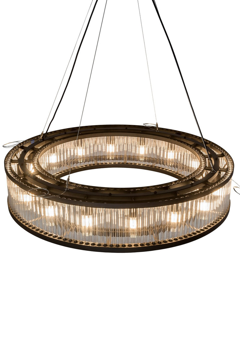 Meyda Tiffany 184727 16 Light Pendant, Oil Rubbed Bronze