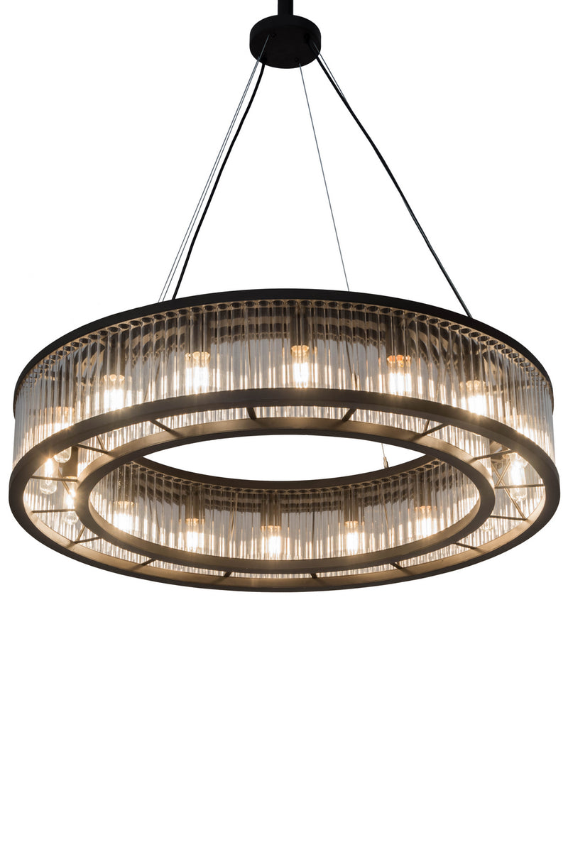 Meyda Tiffany 184727 16 Light Pendant, Oil Rubbed Bronze