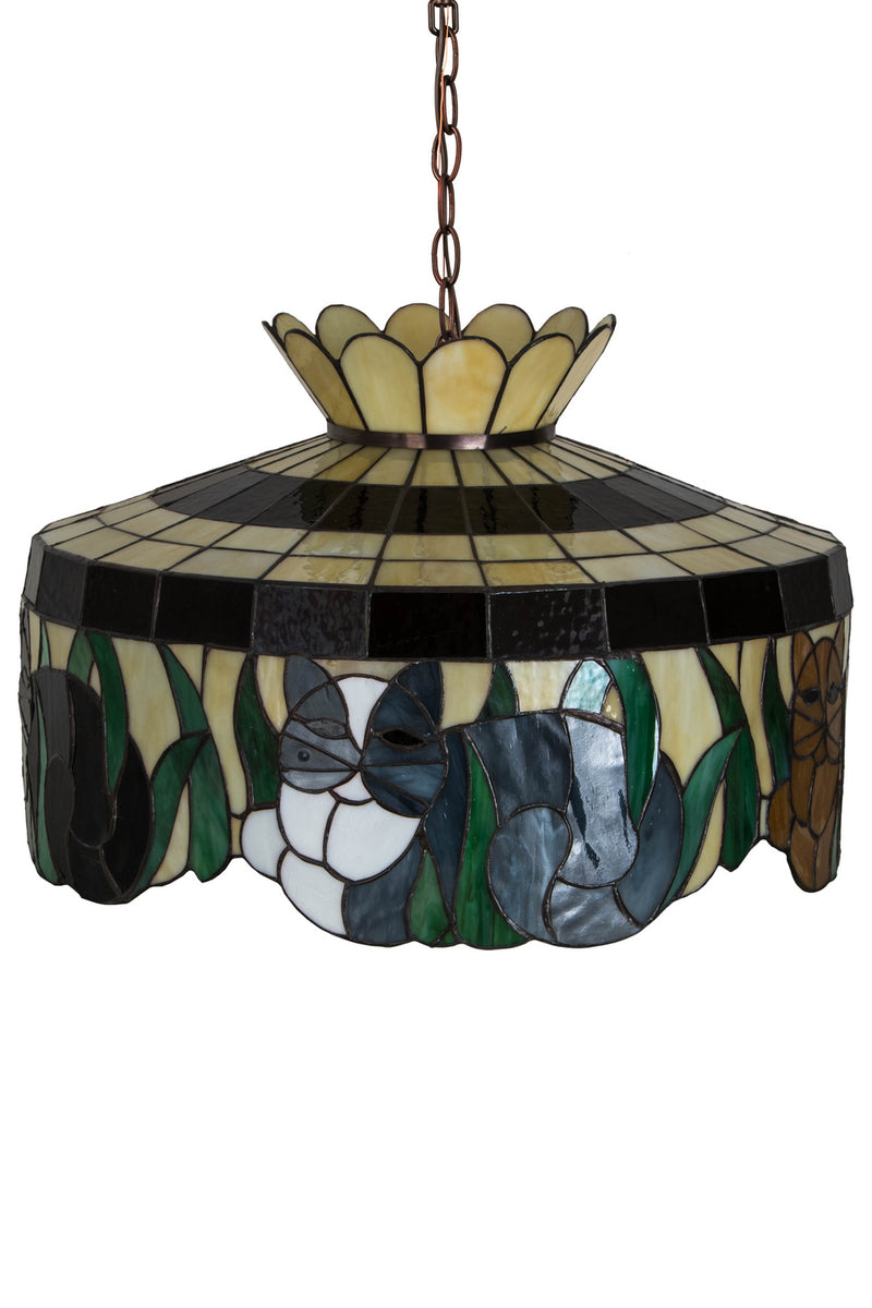 Meyda Tiffany 185364 Three Light Pendant, Mahogany Bronze