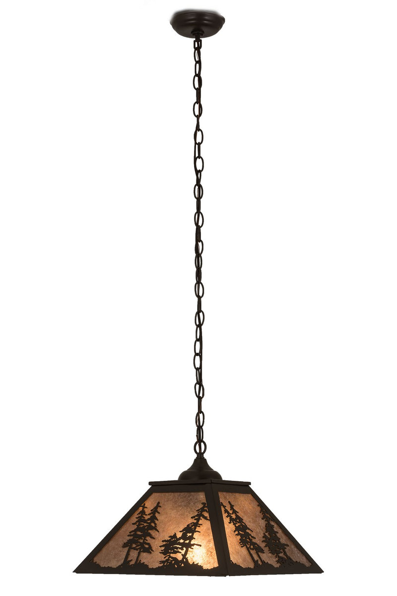 Meyda Tiffany 21017 Two Light Pendant, Timeless Bronze