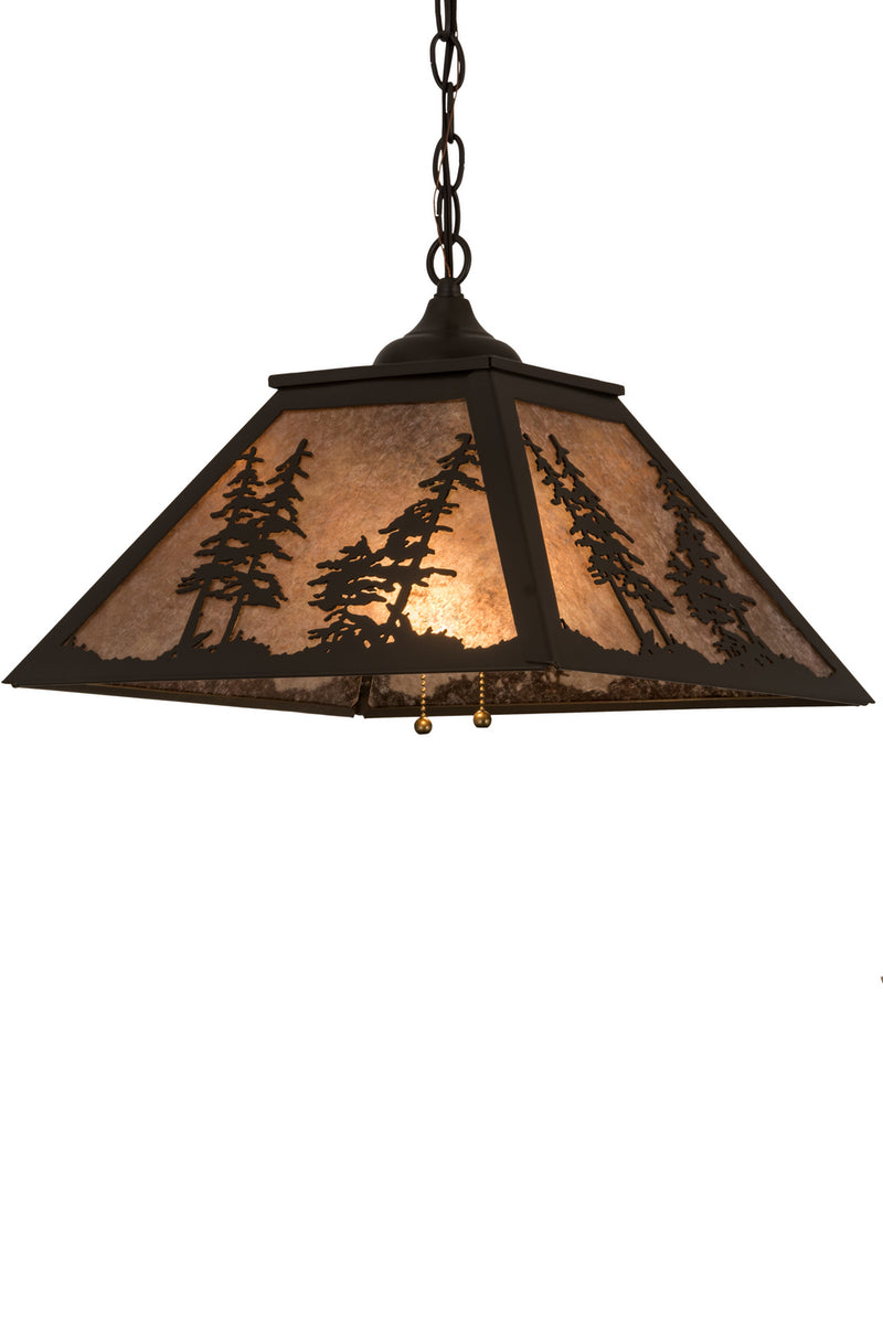 Meyda Tiffany 21017 Two Light Pendant, Timeless Bronze
