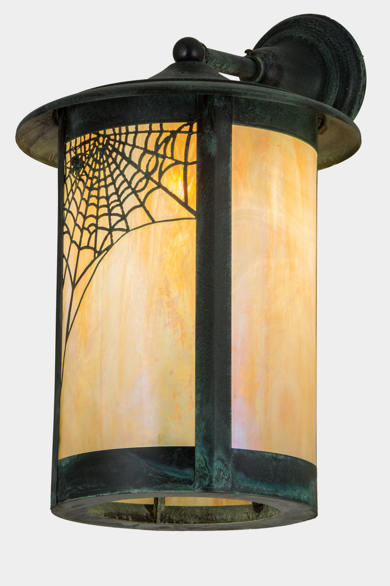 Meyda Tiffany 34160 One Light Wall Sconce, Craftsman Verdigris