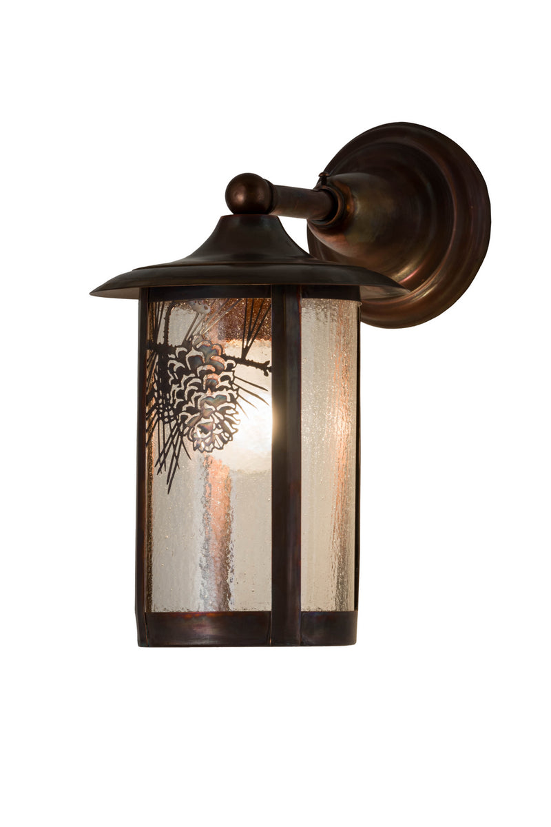 Meyda Tiffany 54235 One Light Wall Sconce, Vintage Copper
