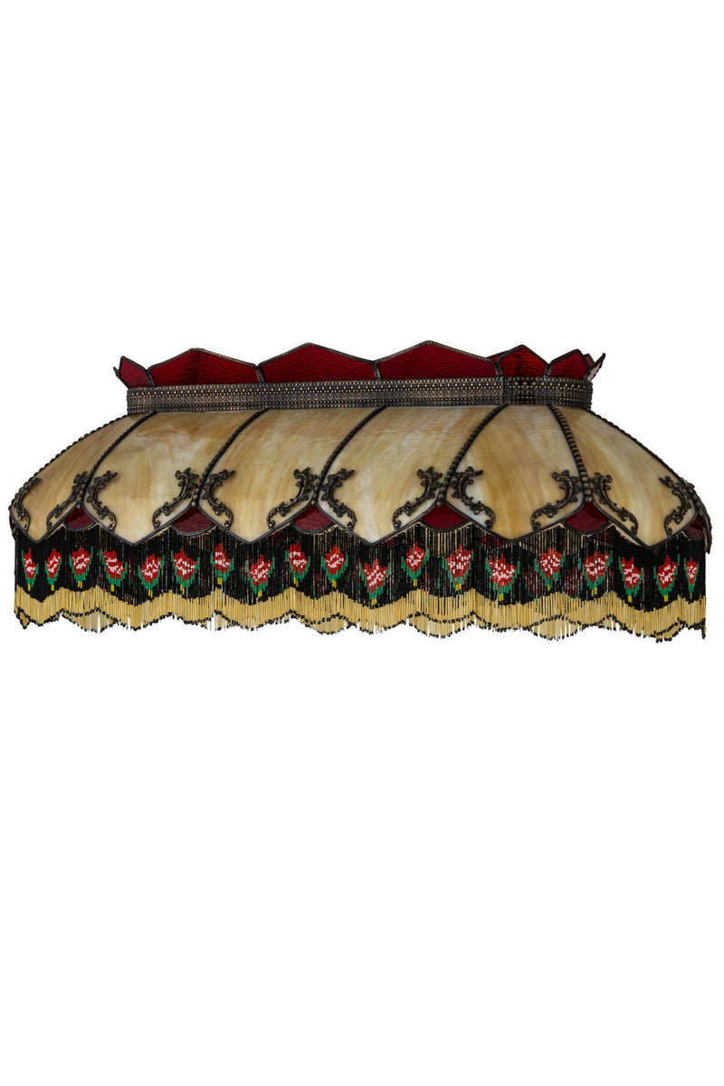 Meyda Tiffany 67048 Shade, Craftsman Brown Highlighted