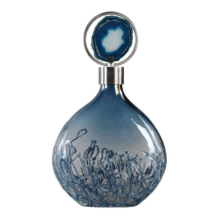 Uttermost 20930 Vase, Brushed Nickel