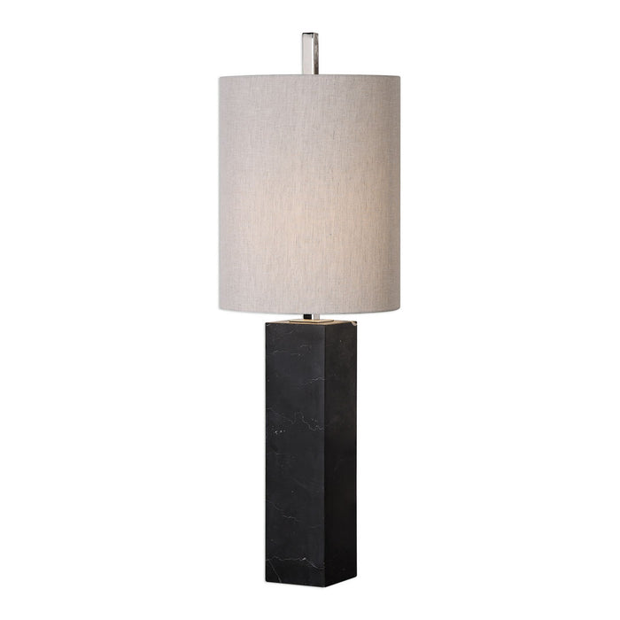 Uttermost 29359-1 One Light Accent Lamp, Polished Nickel