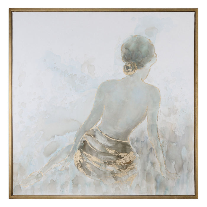Uttermost 35345 Wall Art, Gold Leaf