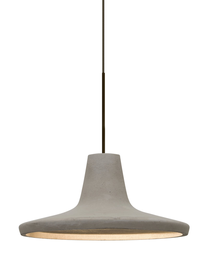 Besa 1XT-MODUSTN-LED-BR Pendant, Bronze