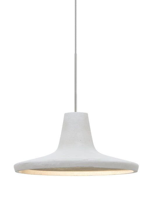 Besa 1XT-MODUSWH-LED-SN Pendant, Satin Nickel