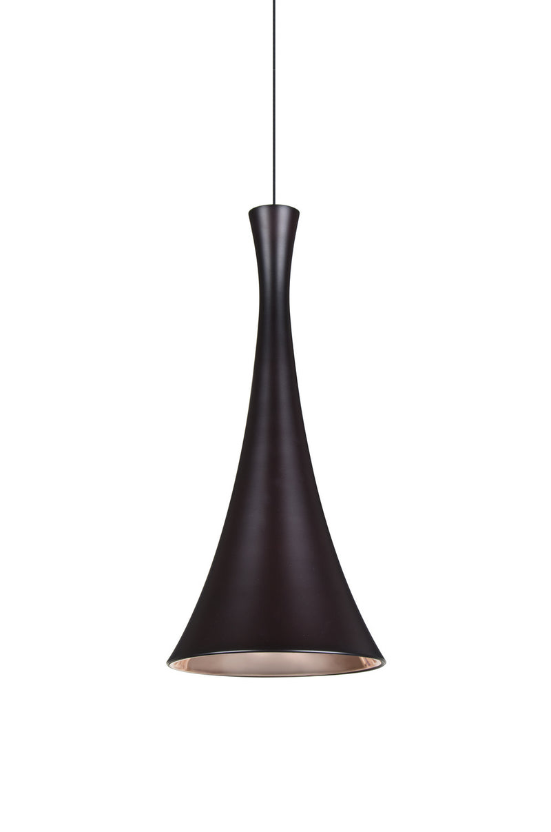 Besa 1XT-RONDO-LED-BR Pendant, Bronze