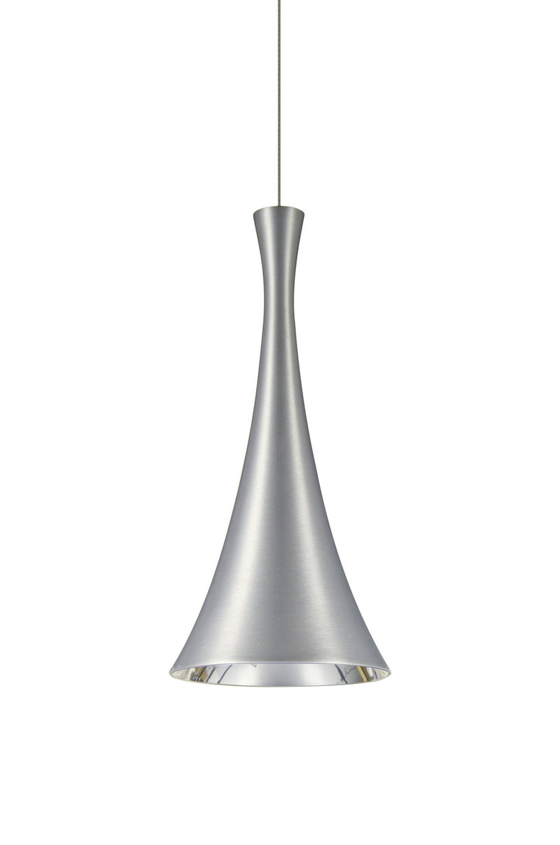 Besa 1XT-RONDO-LED-SN Pendant, Satin Nickel