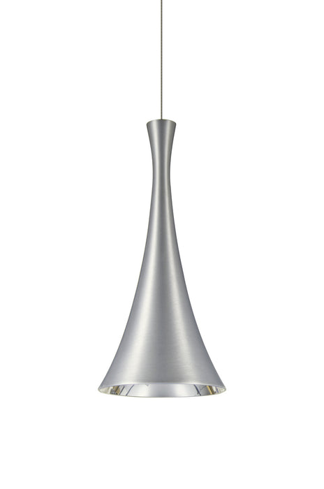 Besa 1XT-RONDO-LED-SN Pendant, Satin Nickel