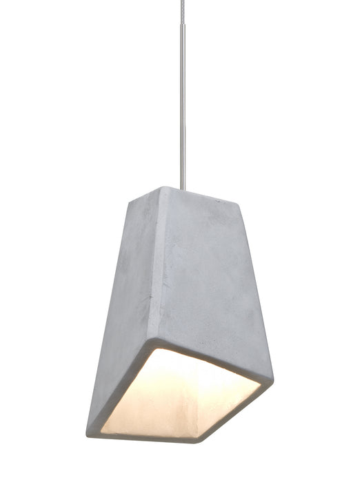 Besa 1XT-SKIPNA-LED-SN Pendant, Satin Nickel