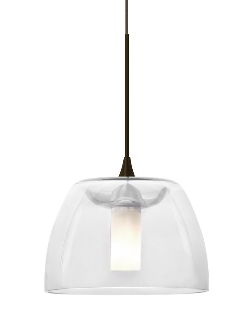 Besa 1XT-SPURCL-BR Pendant, Bronze