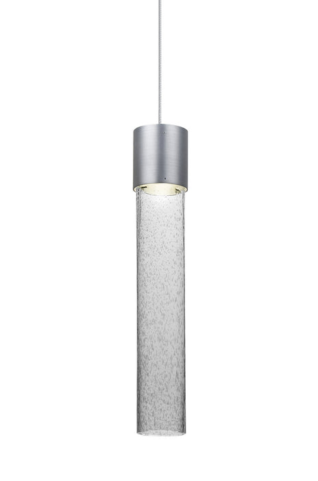Besa 1XT-WAND12CL-LED-SN Pendant, Satin Nickel