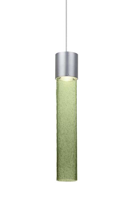 Besa 1XT-WAND12MS-LED-SN Pendant, Satin Nickel