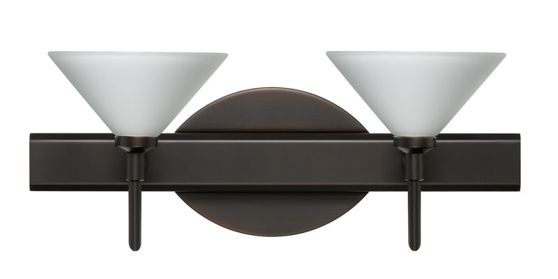 Besa 2SW-117607-BR Wall Sconce, Bronze