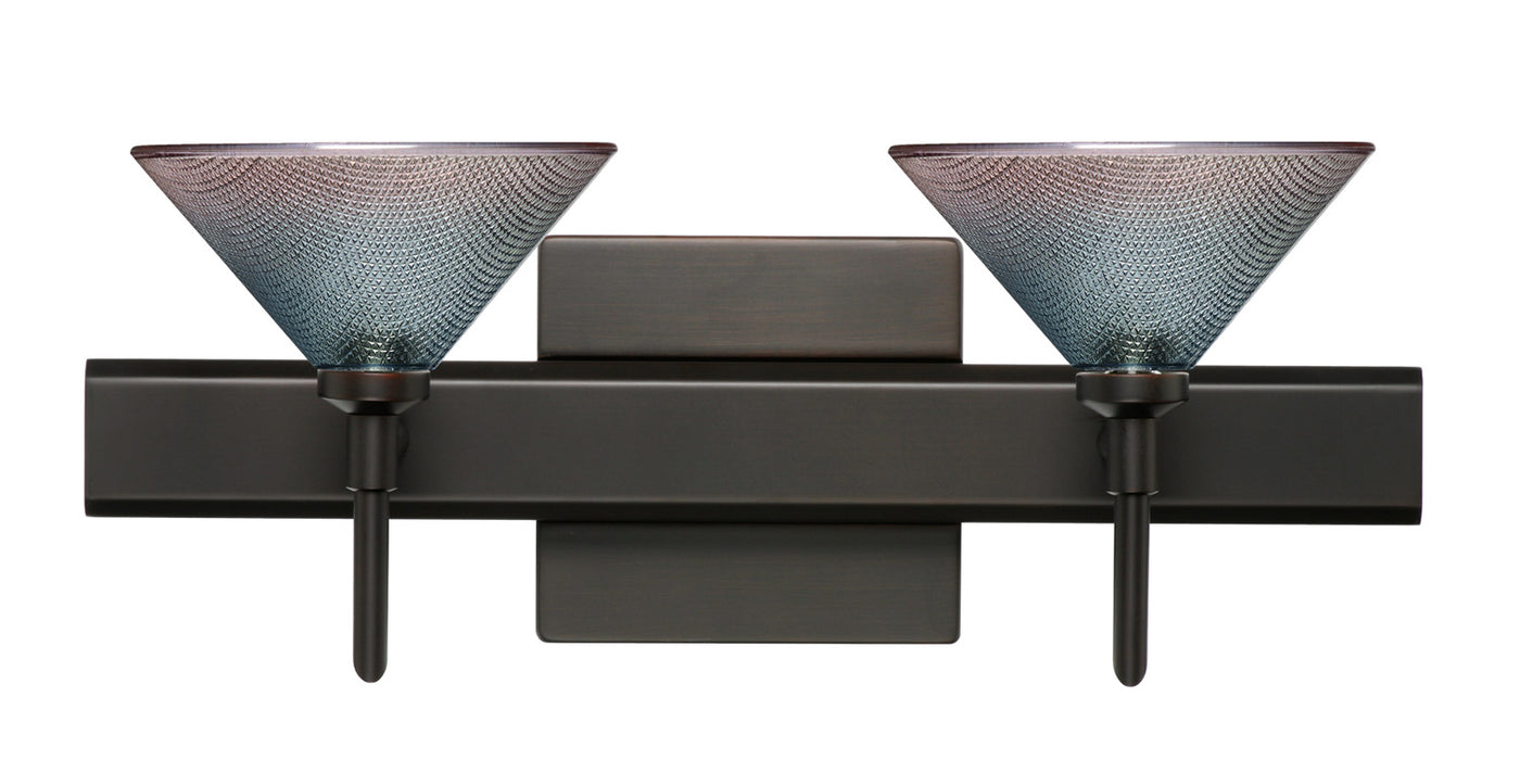 Besa 2SW-117691-BR-SQ Wall Sconce, Bronze