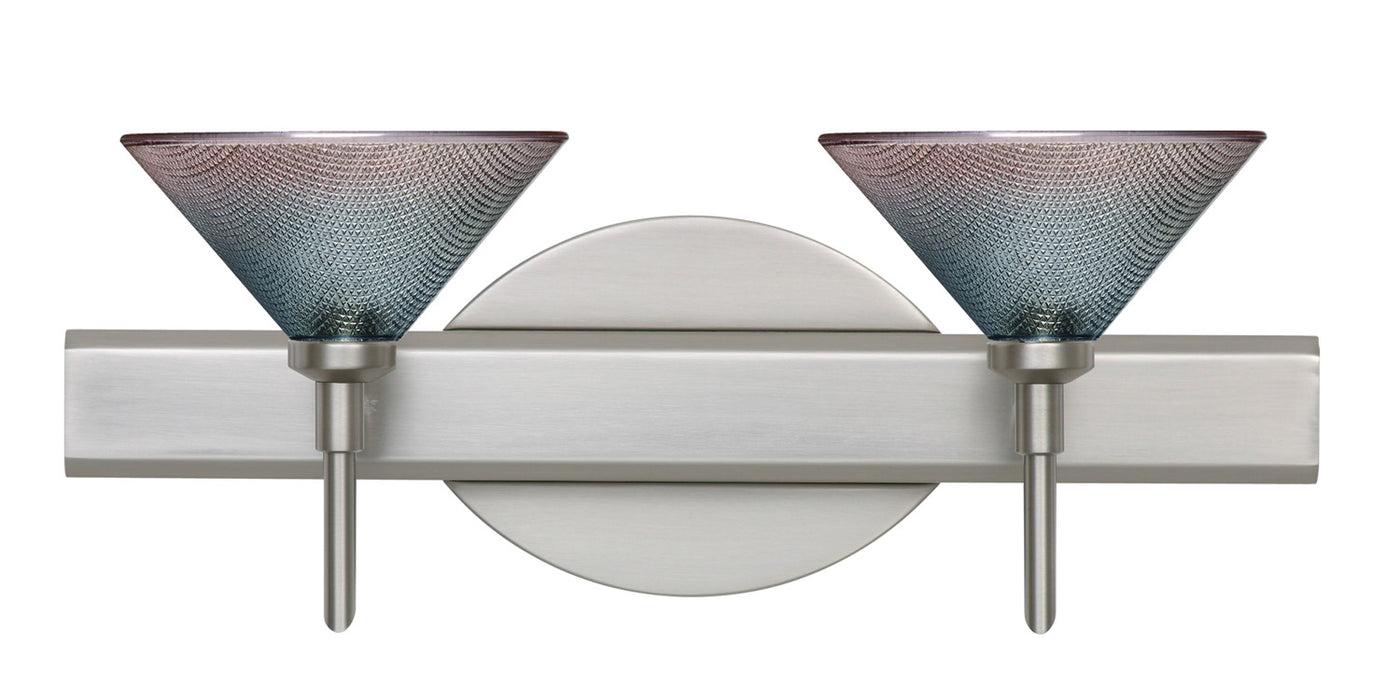 Besa 2SW-117691-SN Wall Sconce, Satin Nickel