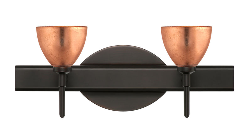 Besa 2SW-1758CF-BR Wall Sconce, Bronze