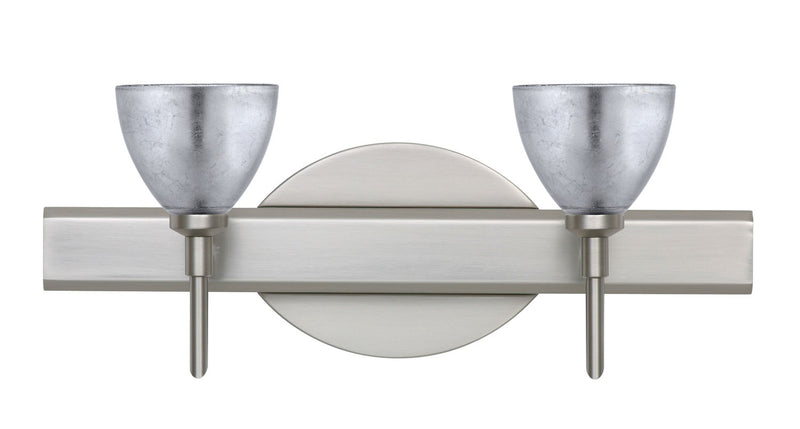 Besa 2SW-1758SF-SN Wall Sconce, Satin Nickel