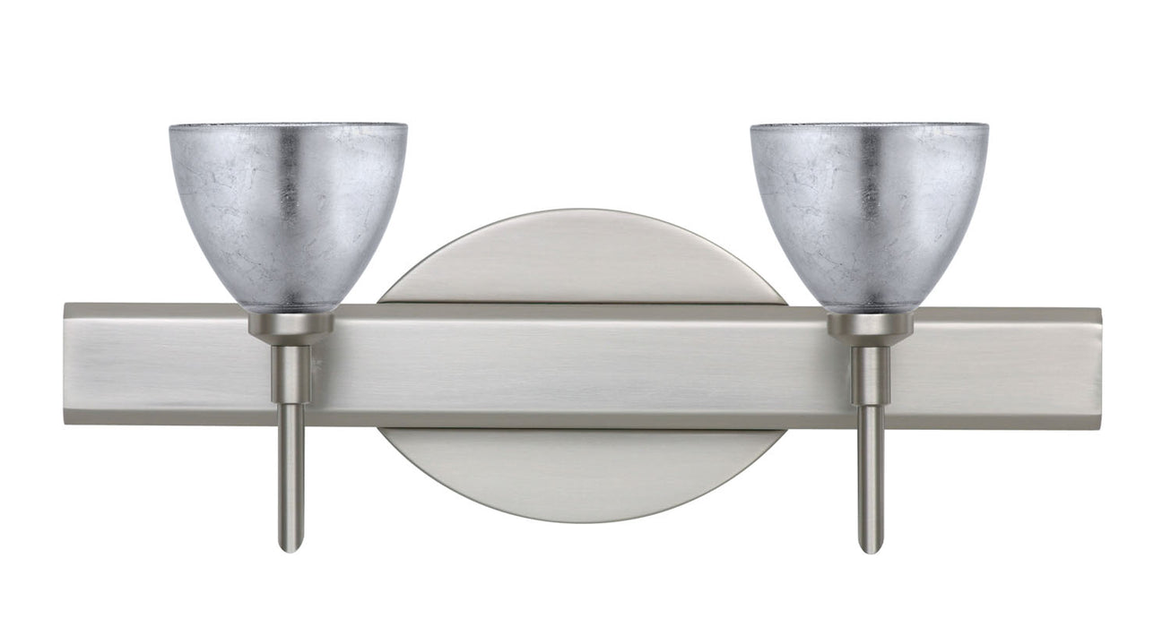 Besa 2SW-1758SF-SN Wall Sconce, Satin Nickel