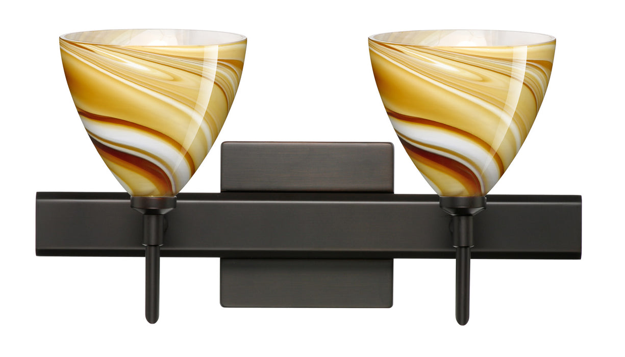 Besa 2SW-1779HN-BR-SQ Wall Sconce, Bronze