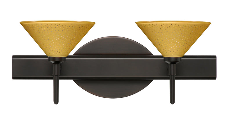 Besa 2SW-282490-BR Wall Sconce, Bronze