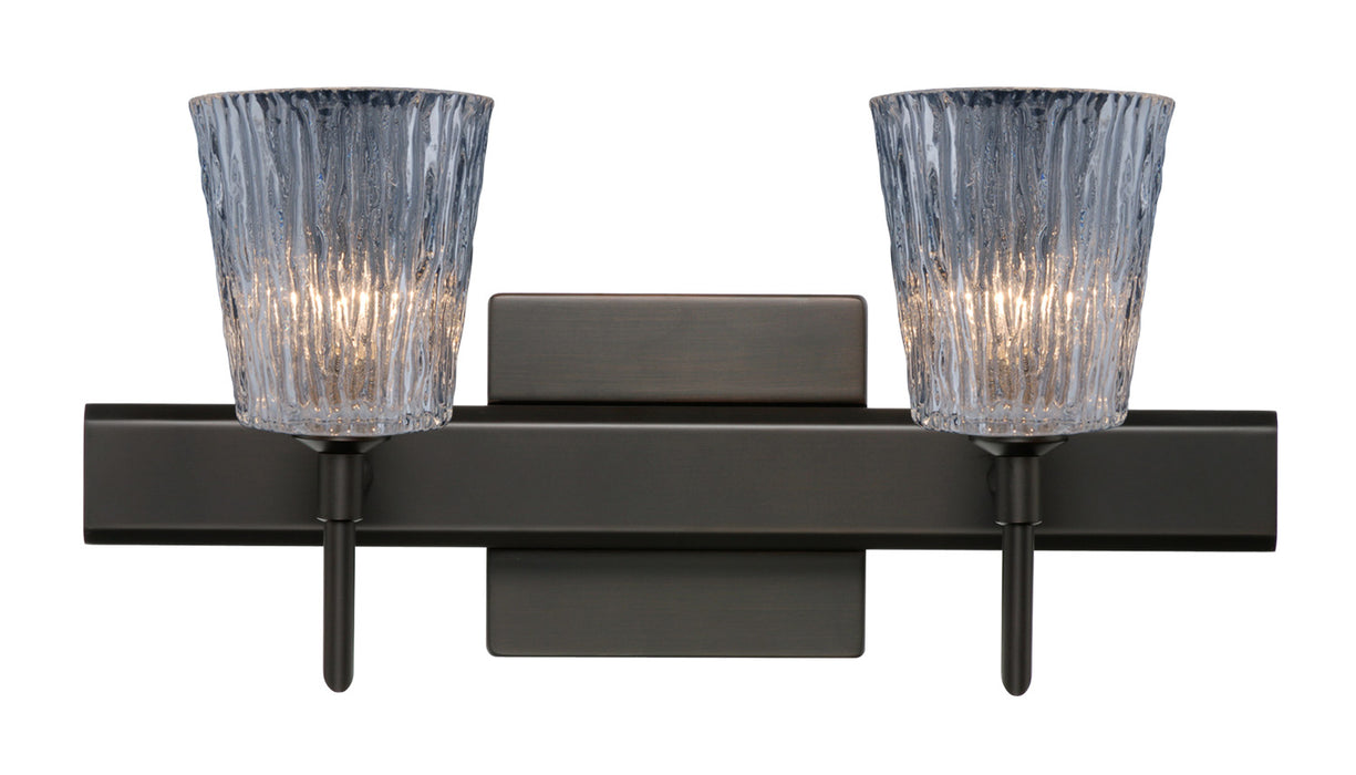 Besa 2SW-512500-BR-SQ Wall Sconce, Bronze