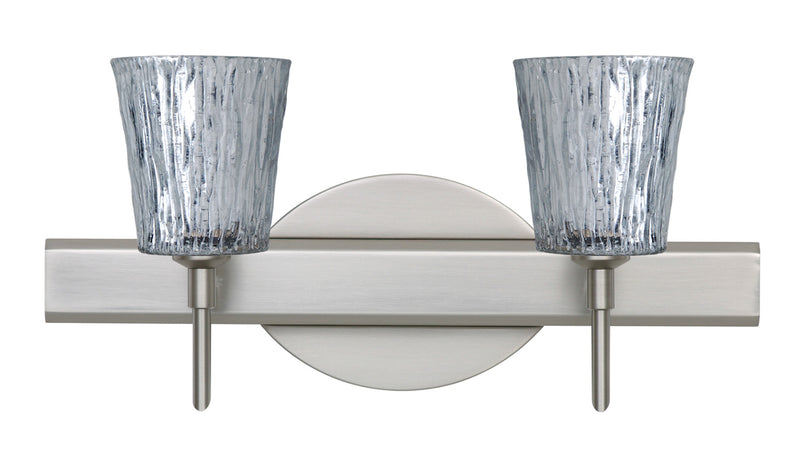 Besa 2SW-5125SF-SN Wall Sconce, Satin Nickel