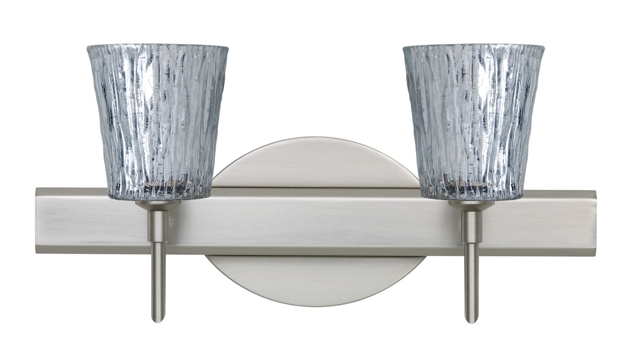 Besa 2SW-5125SF-SN Wall Sconce, Satin Nickel