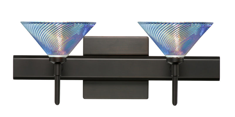 Besa 2SW-550493-BR-SQ Wall Sconce, Bronze